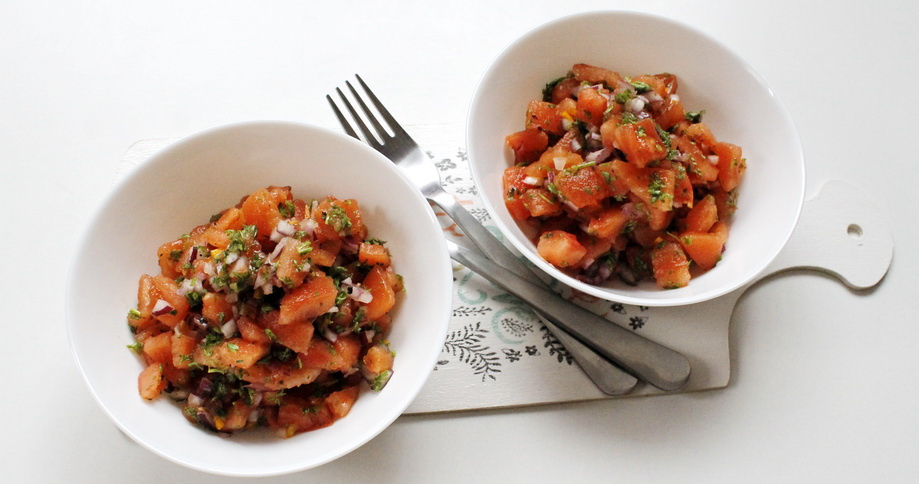 Salsa recipe with apricot seed oil - Pödör