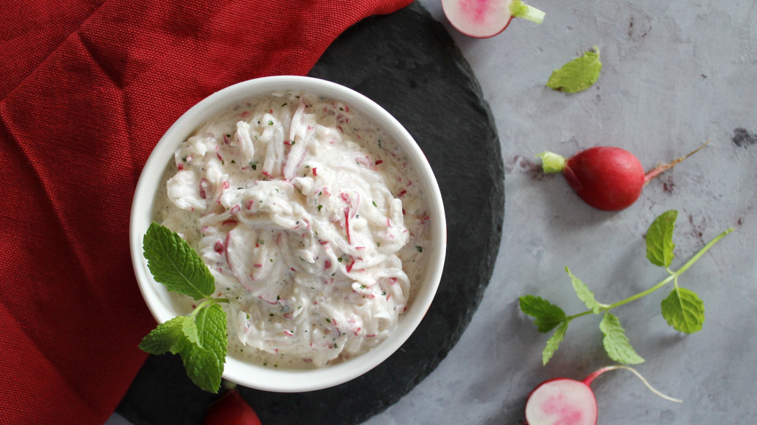 Radish tzatziki recipe - Pödör