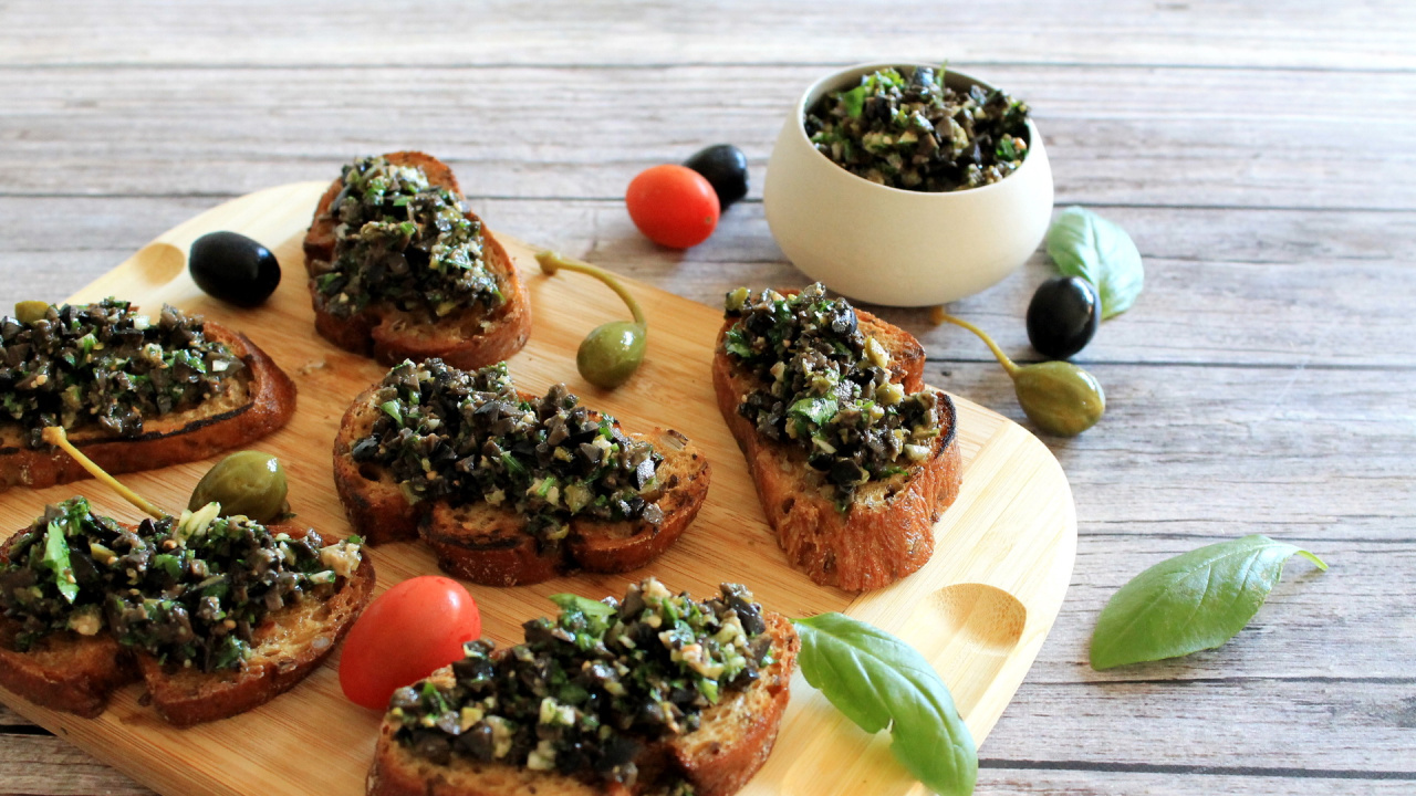 Tapenados bruschetta recept