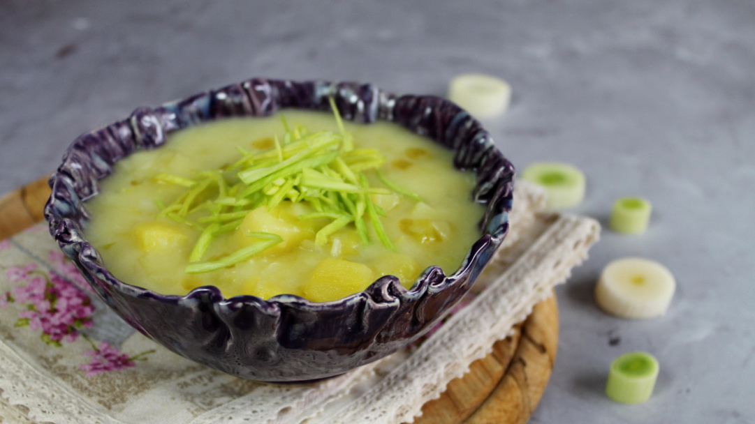 Potato dish with leek recipe - Pödör