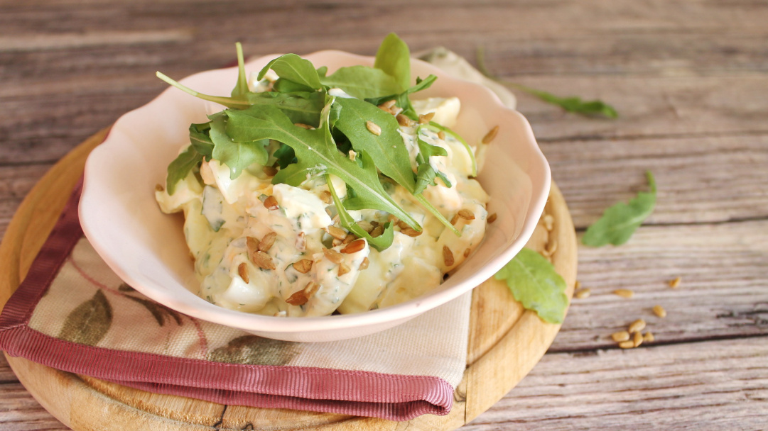 Egg salad with yoghurt recipe - Pödör