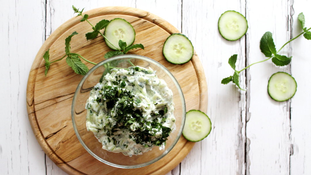 Raita mit Gurken - Pödör Premium Öle, Balsamicos und Fruchtessige