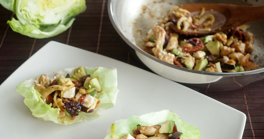 Chicken salad with caramelized fennels - Pödör