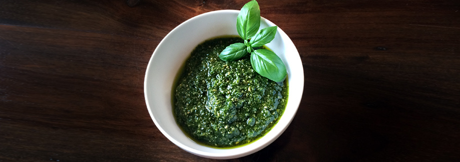 Argán olajos pesto recept